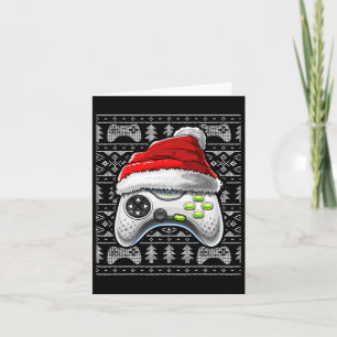Ugg Christmas Video Game Controller Weihnachtsgam Karte