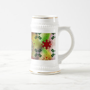 Ugg Sweater Christmas Design Bierglas