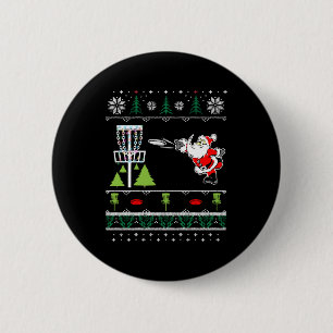 Uggy Disk Golf Weihnachten Sweater Long Sleeve Button