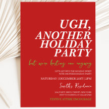 Ugh Another Holiday Party