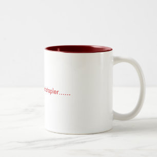 ugh, das mein roter Hefter ...... ist Zweifarbige Tasse