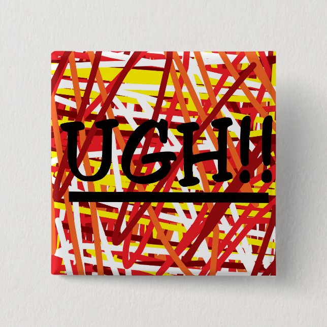 UGH Knopf-Sprichwort Button (Vorderseite)