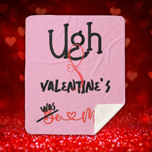 Ugh Valentine - War meine in Rosa Sherpadecke