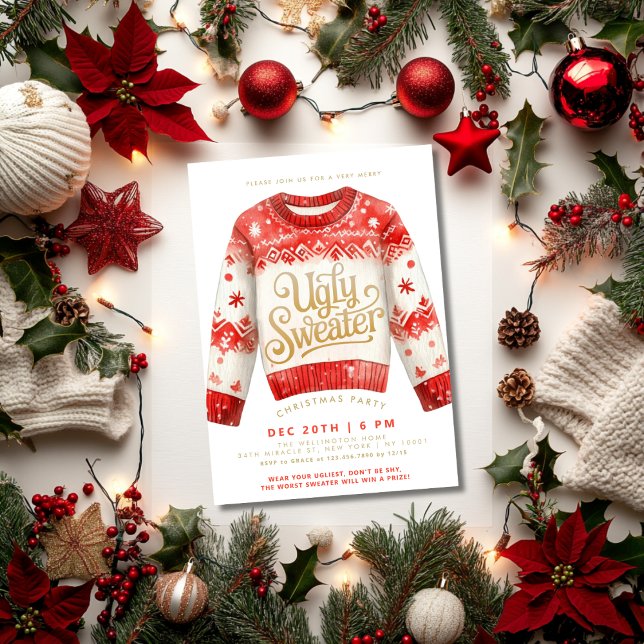 Ugi Sweater Weihnachtsfeier Einladung (Von Creator hochgeladen)