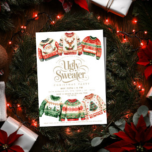 Ugi Sweater Weihnachtsfeier Einladung