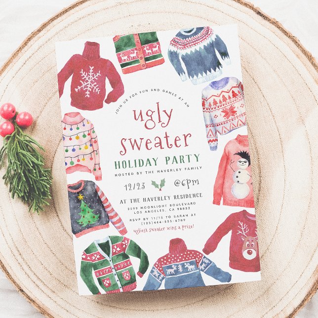 Ugi Sweater Weihnachtsfeier Einladung (Von Creator hochgeladen)