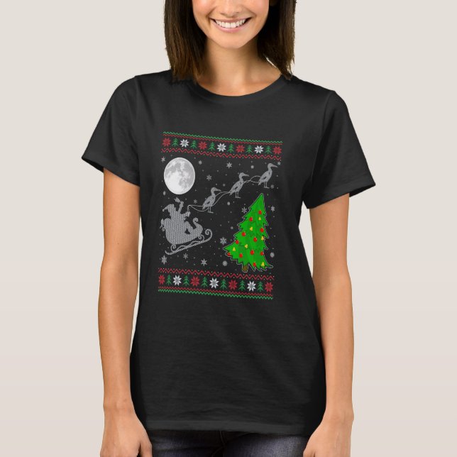 Ugly Albatross Weihnachten Weihnachtsfeier T-Shirt (Vorderseite)