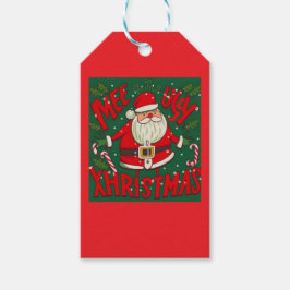 Ugly and Funny Santa's Design Geschenkanhänger