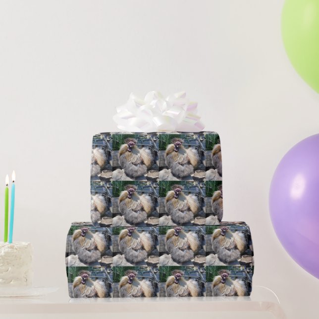 Ugly Chicken, Geschenkverpackung Geschenkpapier (Partygeschenke)