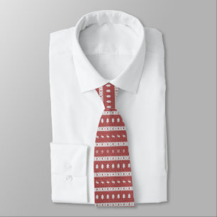 Ugly Christmas Chic Red Krawatte