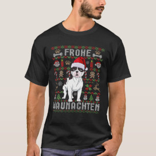 Ugly Christmas French Bulldog Weihnachtshunde T-Shirt