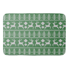 Ugly Christmas Sweater Badematte