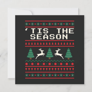 Ugly Christmas Sweater Feiertagskarte