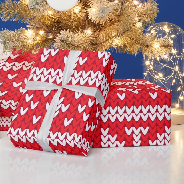 Ugly Christmas Sweater Geschenkpapier (Feiertage)