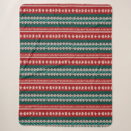 Ugly Christmas Sweater Strick Traditionelles Muste Sherpadecke