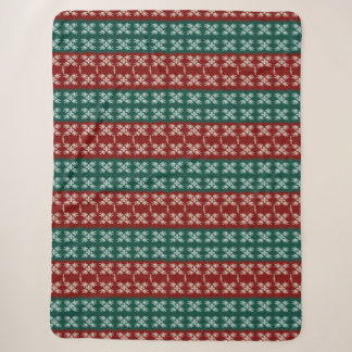 Ugly Christmas Sweater Strick Traditionelles Muste Sherpadecke