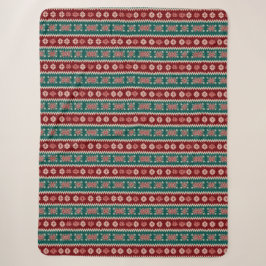 Ugly Christmas Sweater Strick Traditionelles Muste Sherpadecke