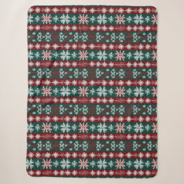 Ugly Christmas Sweater Strick Traditionelles Muste Sherpadecke