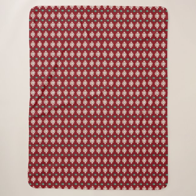 Ugly Christmas Sweater Strick Traditionelles Muste Sherpadecke (Vorderseite)