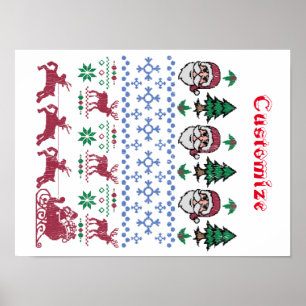 Ugly Christmas Sweater Style Thunder_Cove Poster