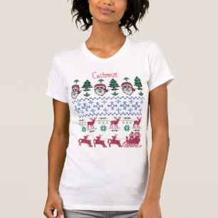 Ugly Christmas Sweater Style Thunder_Cove T-Shirt