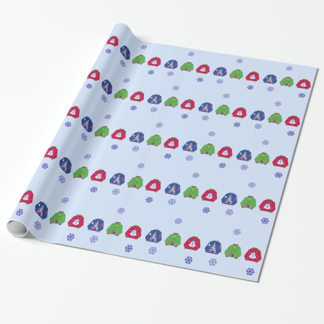 Ugly Christmas Sweaters Geschenkpapier (Ungerollt)