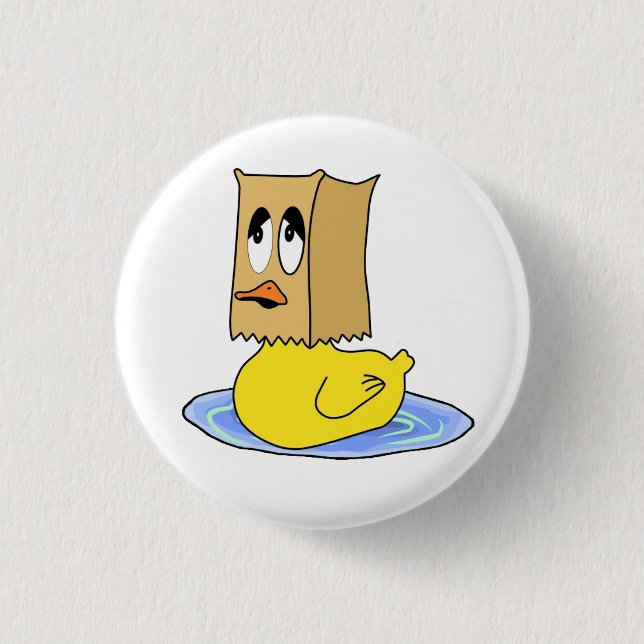 Ugly Duckling Button (Vorderseite)