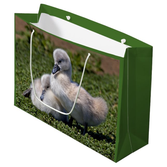 Ugly Ducklings Geschenktasche Große Geschenktüte (Vorderseite Schrägansicht)