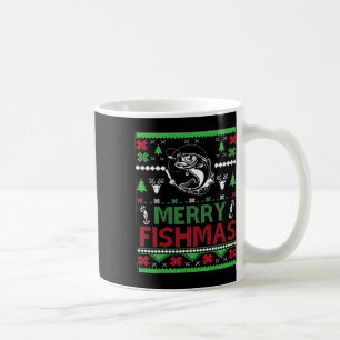 Ugly Fishing Christmas by Fish Apparel Kaffeetasse