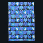 Ugly Hannukah Sweaters Holiday Pattern Geschirrtuch<br><div class="desc">Dekorieren Sie Ihre Küche mit diesem lustigen Urlaubstücher. Ein tolles Ferien-,  Haus- oder Hochzeitsgeschenk! Sie können ihn anpassen und auch Text hinzufügen. Karo in meinem Shop für viel mehr Farben und Muster!</div>