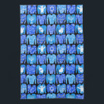 Ugly Hannukah Sweaters Holiday Pattern Geschirrtuch<br><div class="desc">Dekorieren Sie Ihre Küche mit diesem lustigen Urlaubstücher. Ein tolles Ferien-,  Haus- oder Hochzeitsgeschenk! Sie können ihn anpassen und auch Text hinzufügen. Karo in meinem Shop für viel mehr Farben und Muster!</div>