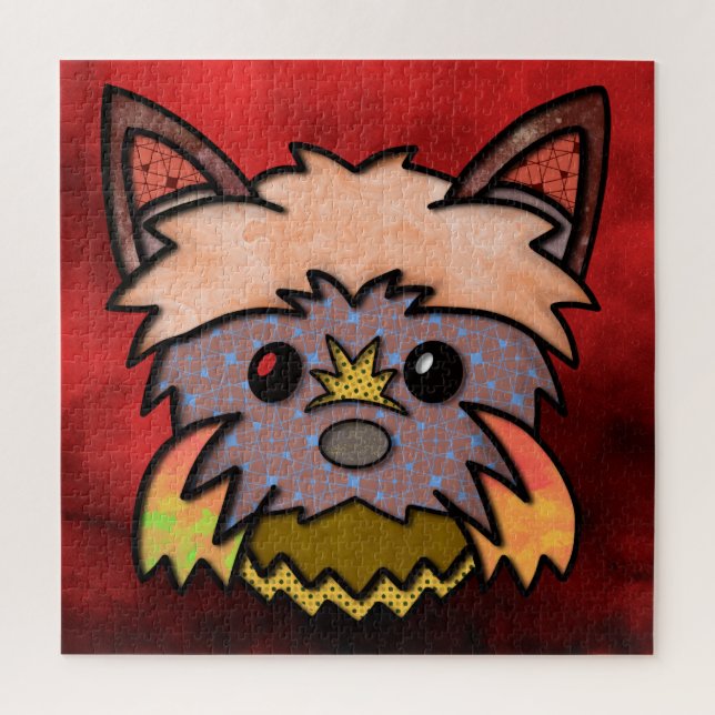 Ugly Hund Gesicht Jigsaw Puzzle (Vertikal)