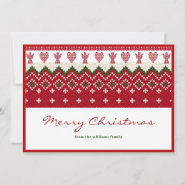Ugly Knitted Sweater Hygge Angels Herz Weihnachten