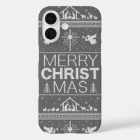 Ugly Merry CHRISTmas Sweater Christ Christlich