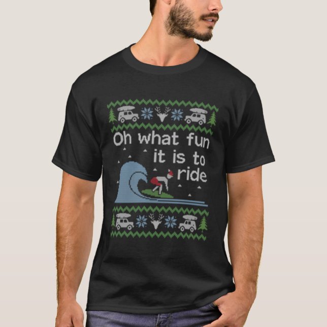 Ugly Surfer Surf T-Shirt (Vorderseite)