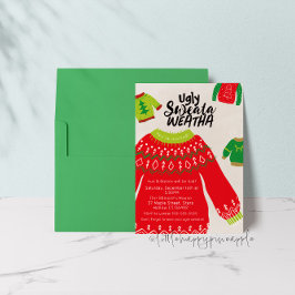 Ugly Sweata Weatha Party Einladung