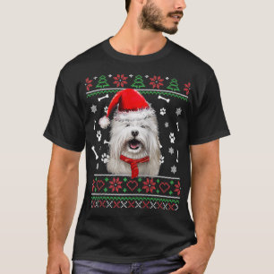 Ugly Sweater Christmas Coton De Tulear Weihnachtsm T-Shirt