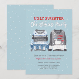 Ugly Sweater Christmas Party Einladung
