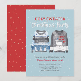Ugly Sweater Christmas Party Einladung