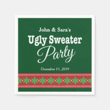 Ugly Sweater Christmas Party, Personalisiert