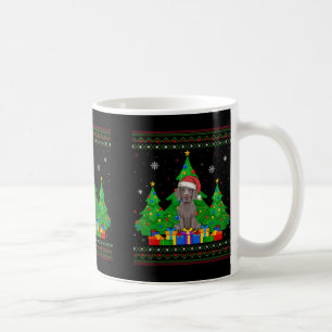 Ugly Sweater Christmas Tree Weihnachtsmannmütze Wh Kaffeetasse