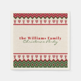 Ugly Sweater gegossen Hyge Angels Herz Weihnachten Serviette