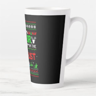 Ugly Sweater ich bin natürlich Schauspieler auf de Milchtasse