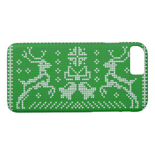 Ugly Sweater Jingle Glocken Weihnachtsdehirsche gr Case-Mate iPhone Hülle
