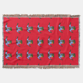 Ugly Sweater Party Throw Decke
