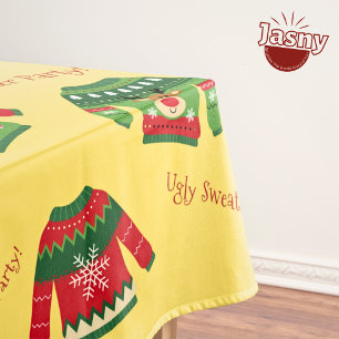 UGLY SWEATER PARTY TISCHDECKE