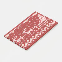 Ugly Sweater Santa Claus Schlitten und Rentiere