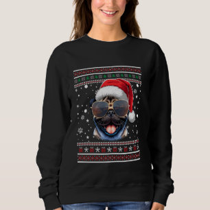 Ugly Sweater Weihnachten Weihnachten Mops Weihnach Sweatshirt