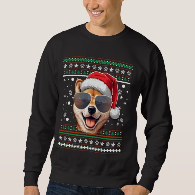 Ugly Sweater Weihnachten Weihnachten Weihnachten W Sweatshirt (Vorderseite)