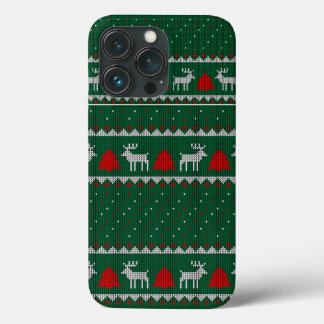 Ugly Sweater Weihnachts-Imitate Strick Pattern Cas Case-Mate iPhone Hülle